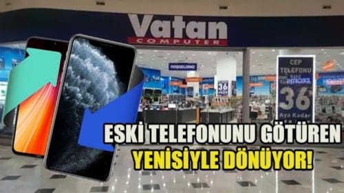 Vatan Bilgisayar’dan efsane kampanya: Eski telefonunu götüren 4 bin TL indirimi kapıyor!