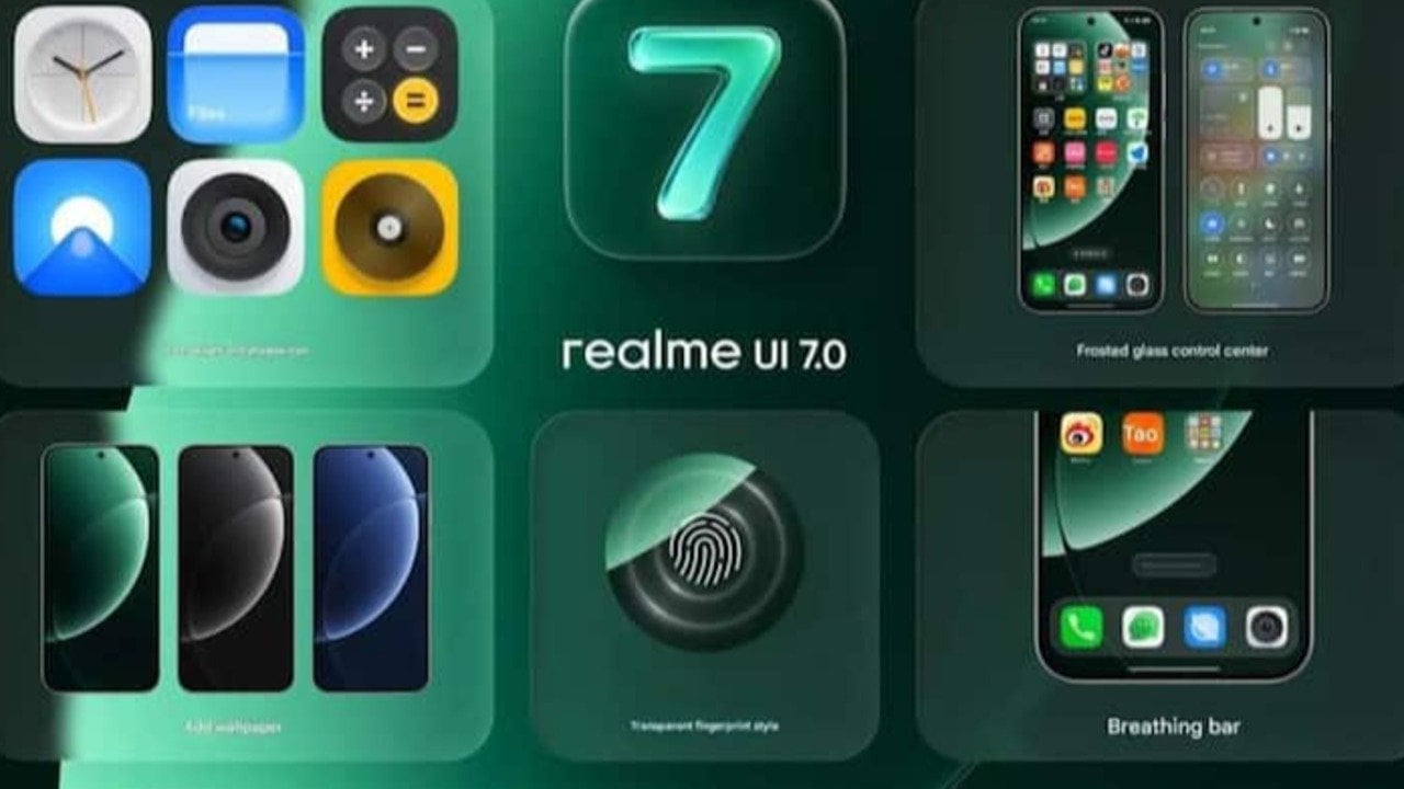 Android 16 tabanlı Realme UI 7.0, 'Hafif Cam' tasarımıyla duyuruldu