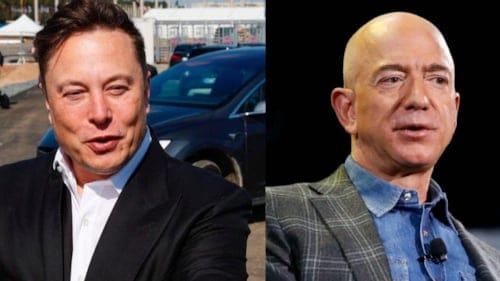 Elon Musk’tan rakibi Jeff Bezos’un şirketi Blue Origin’e tebrik