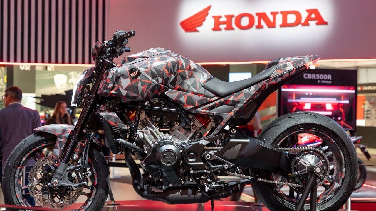 Honda V3R 900 tanıtıldı! İşte elektrik kompresörlü benzersiz prototip