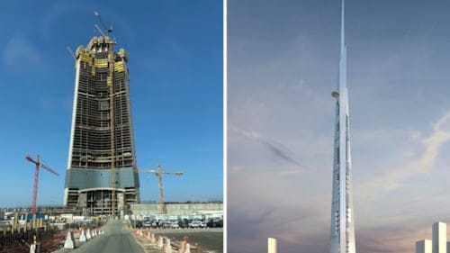 Dünyanın en yüksek binası inşa ediliyor! 1 kilometre yüksekliğinde olacak...