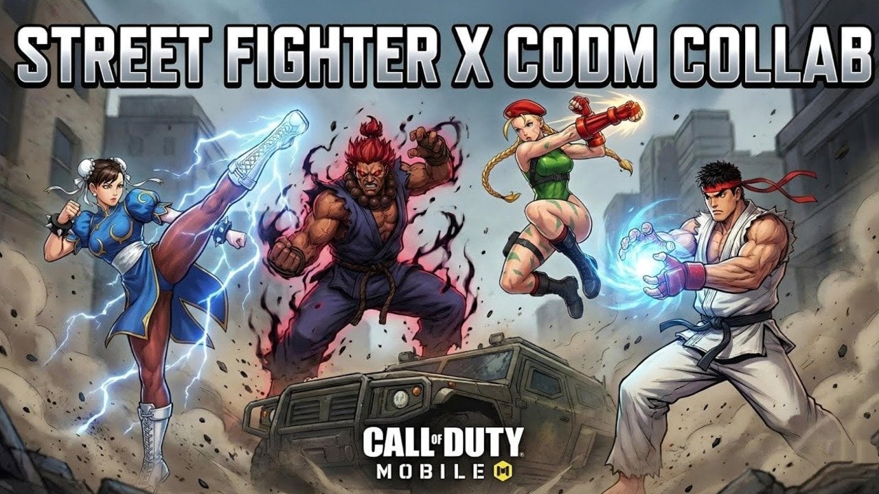 Street Fighter savaşçıları Call of Duty Mobile'da! 