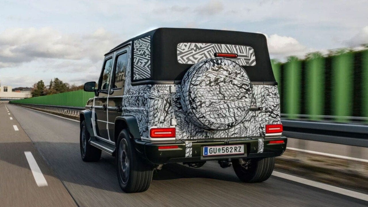 Mercedes-Benz, yeni G-Serisi Cabriolet'nin ilk görüntülerini yayınladı