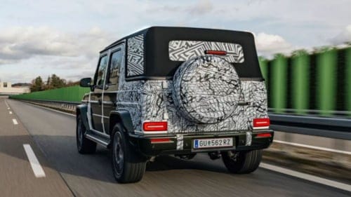 Mercedes-Benz, yeni G-Serisi Cabriolet'nin ilk görüntülerini yayınladı