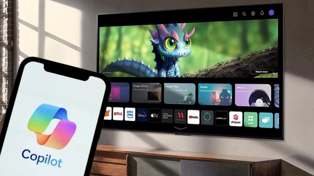 LG TV’lerde yeni dönem: Copilot yapay zekası geliyor!