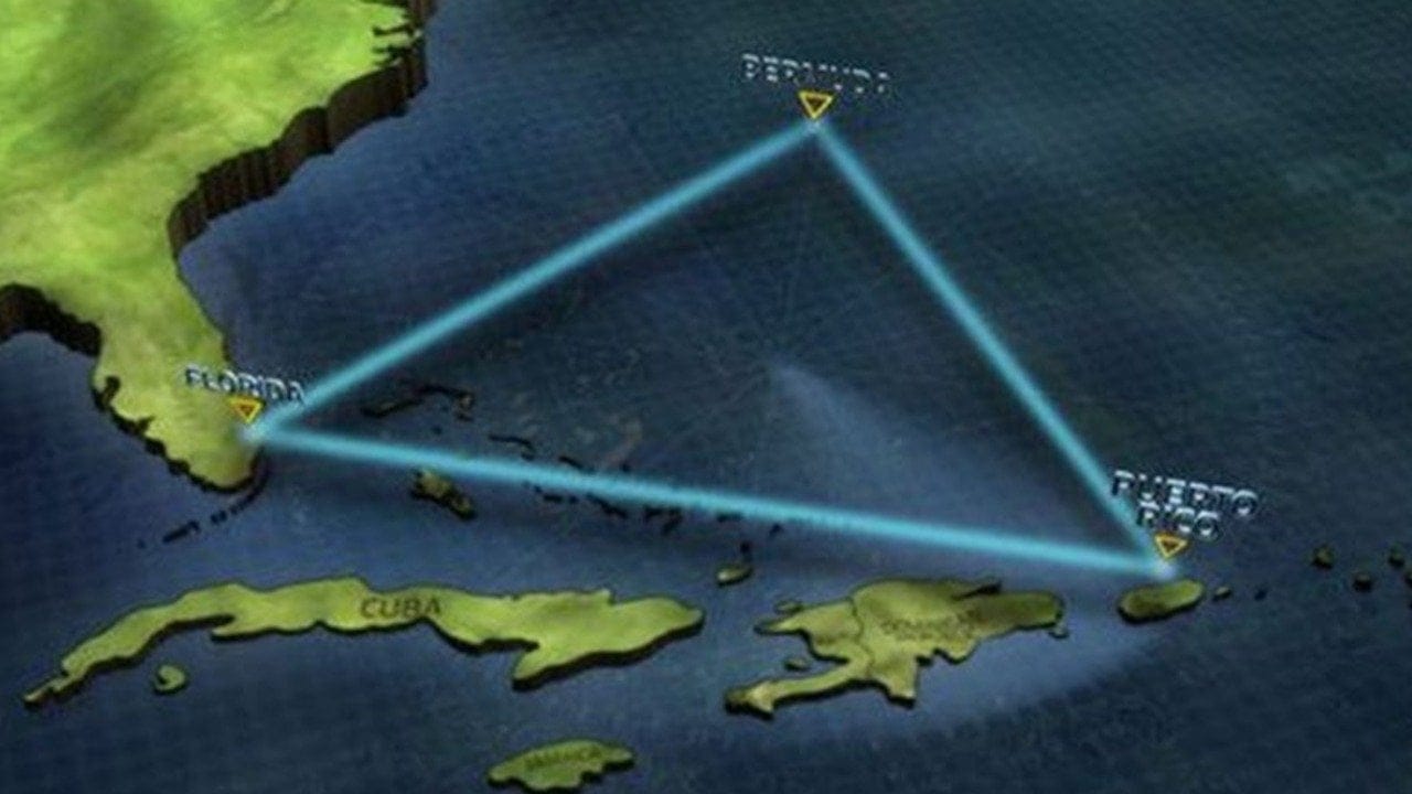 Bilim insanları, Bermuda Şeytan Üçgeni altında gizlenmiş gizemli bir yapı keşfetti