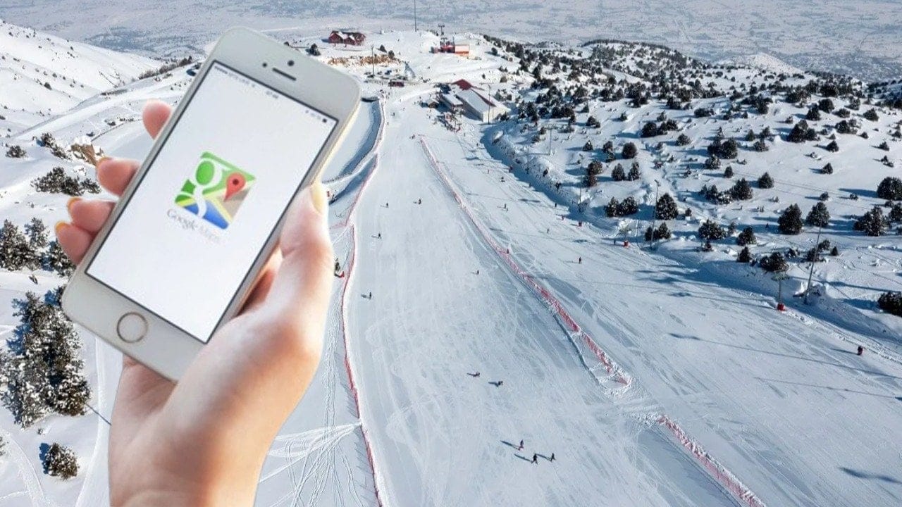 Google Maps’e kış güncellemesi: Kayak pistleri eklendi!