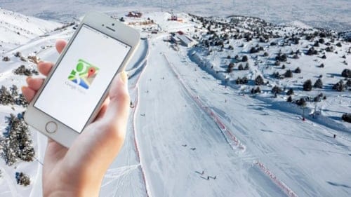 Google Maps’e kış güncellemesi: Kayak pistleri eklendi!