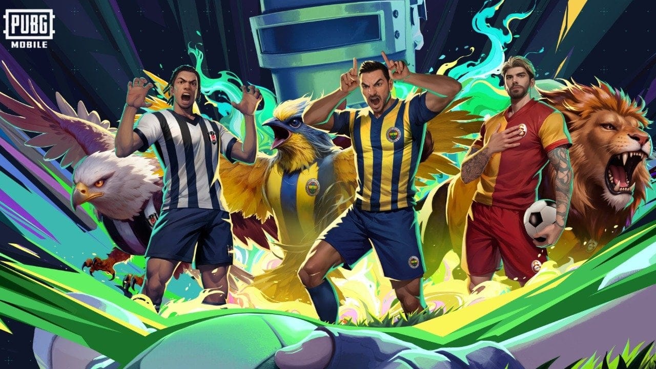 Galatasaray, Fenerbahçe ve Beşiktaş'ın formaları PUBG Mobile'a geliyor!