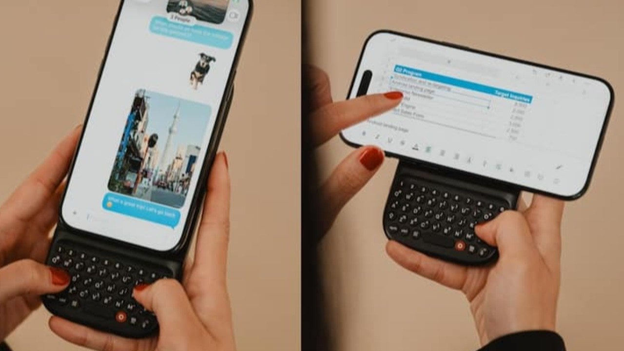 Hem batarya hem klavye: Akıllı telefonlara fiziksel yazma deneyimi getiren Clicks Power tanıtıldı