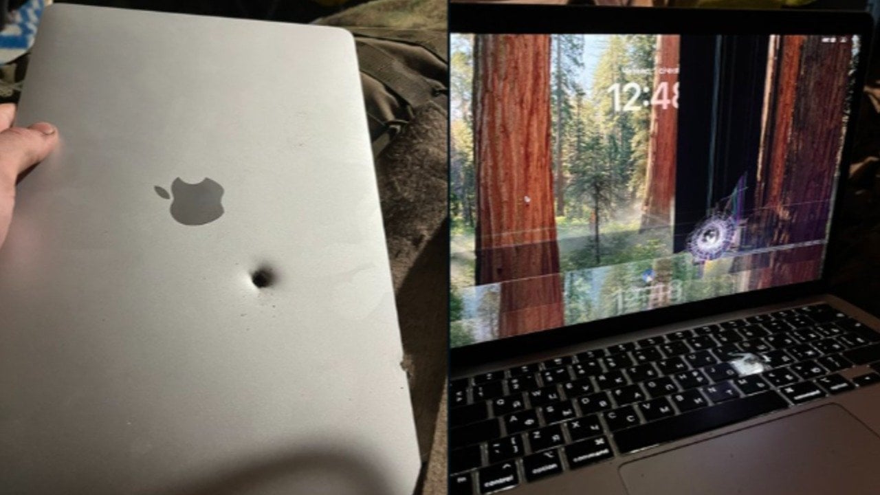 M1 MacBook Air, Ukraynalı askerin hayatını kurtardı