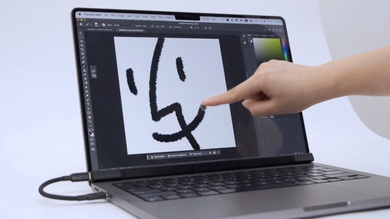 MacBook'lara dokunmatik ekran geldi! Magic screen CES 2026'da tanıtıldı