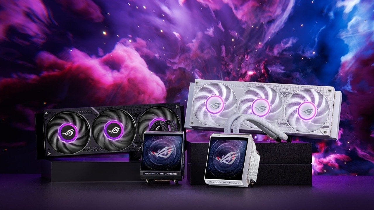 ASUS, CES 2026'da kablosuz ROG Strix LC IV sıvı soğutucularını tanıttı
