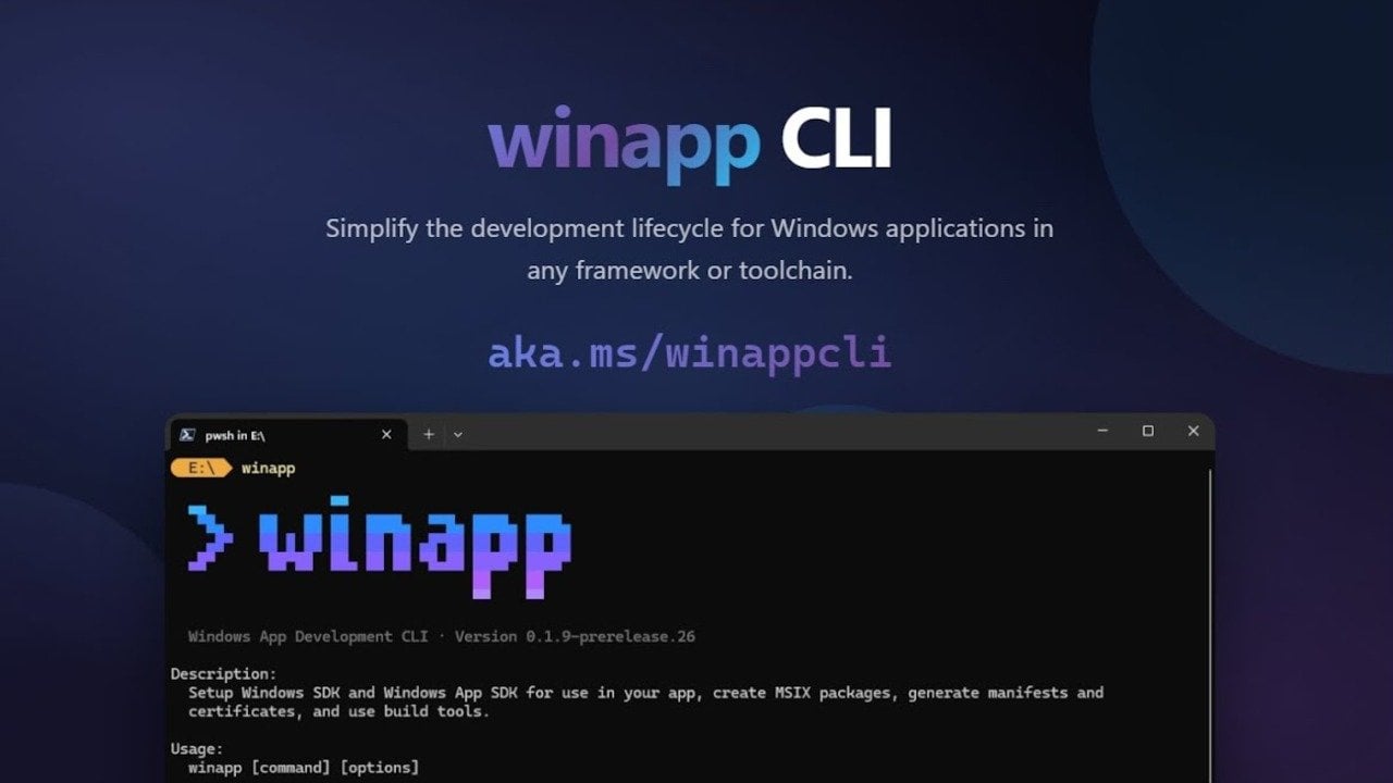Microsoft, geliştiriciler için hazırladığı WinApp'i yayınladı!