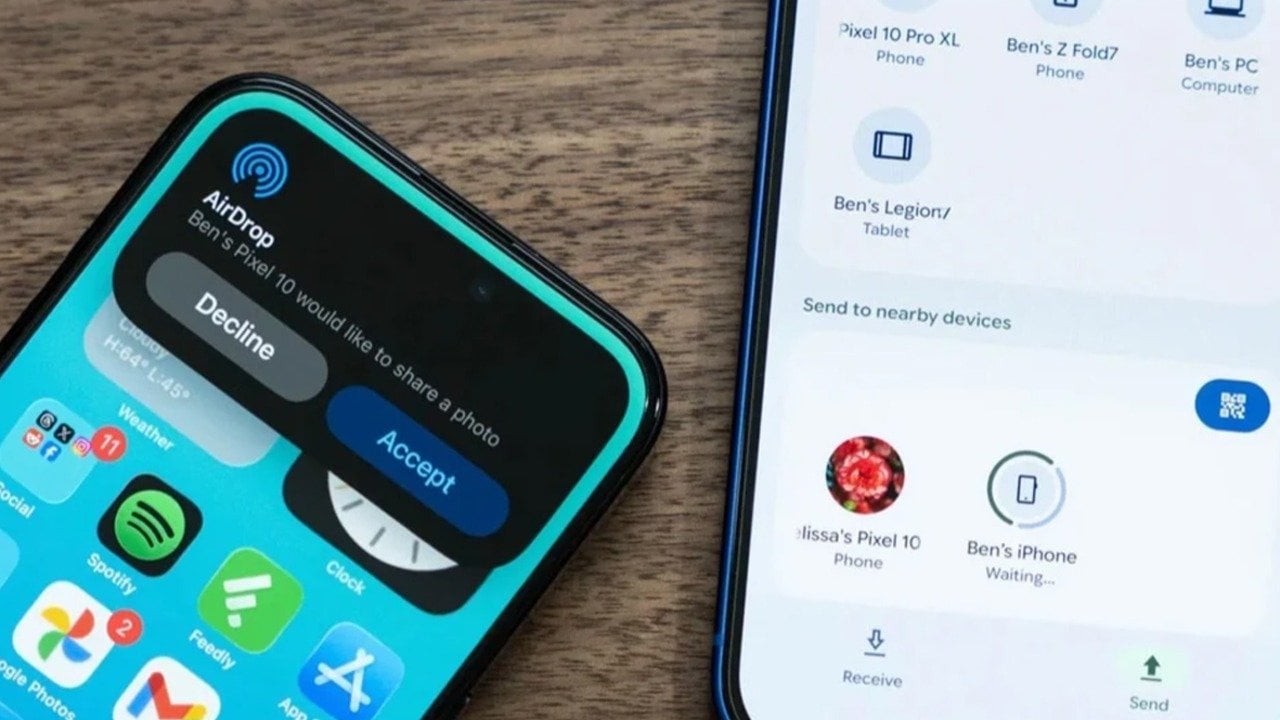 AirDrop desteği artıyor: Daha fazla Android telefona geliyor!