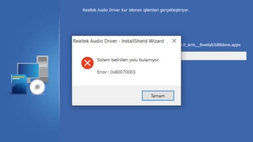Windows güncelleme hatası 0x80070003 nasıl düzeltilir?