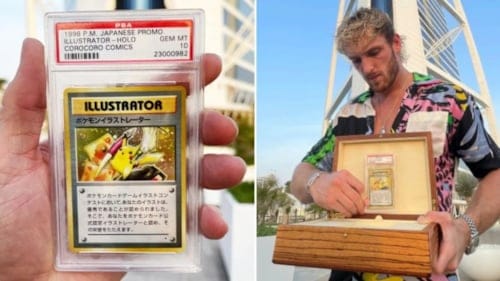 Logan Paul’un "Pikachu İllüstratörü" Pokemon kartı 16,49 milyon dolara satıldı