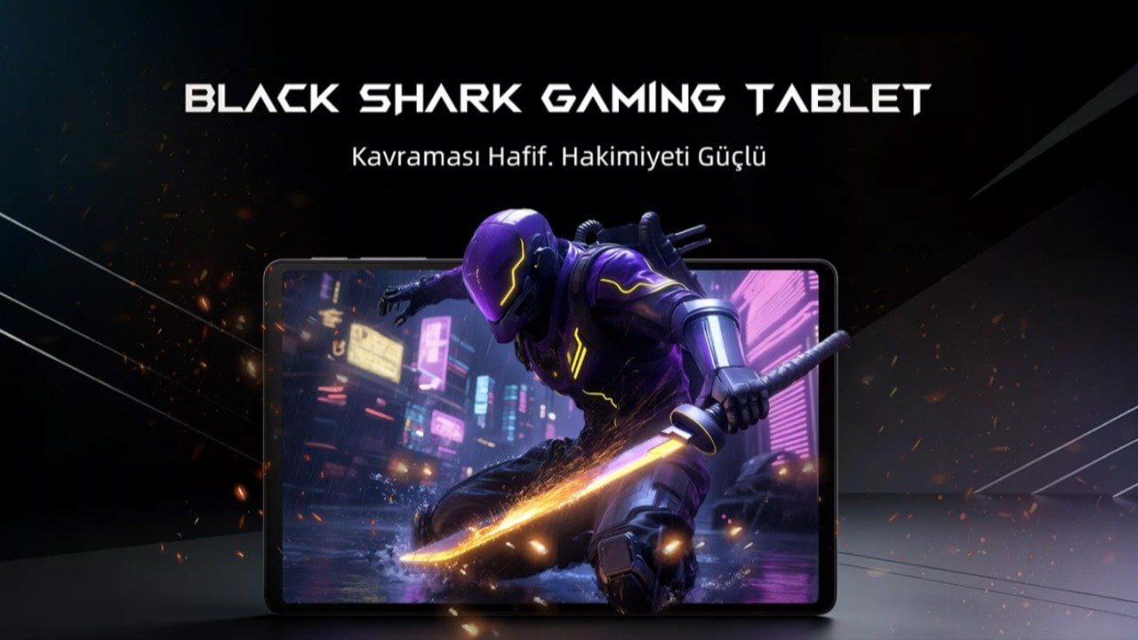Black Shark Türkiye pazarında! Oyunculara özel tablet...