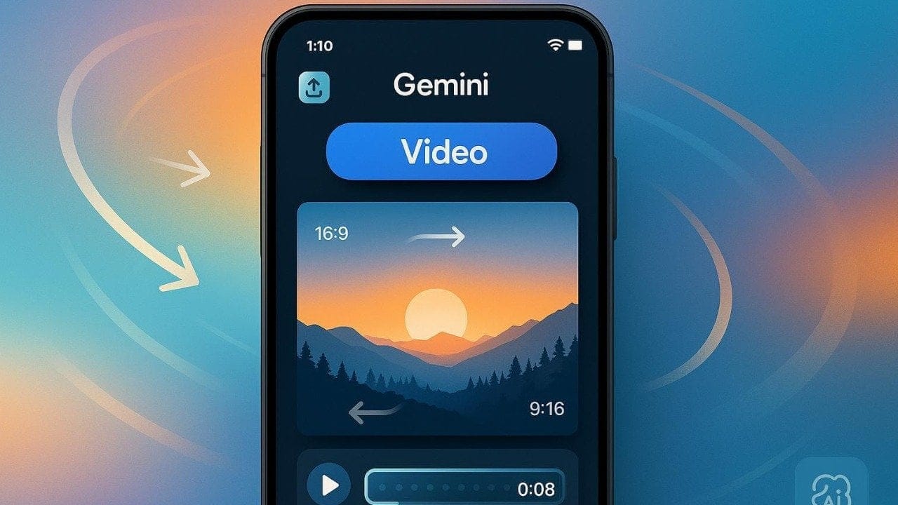 Google, Gemini'a Veo 3.1 için 15 video şablonu ekledi
