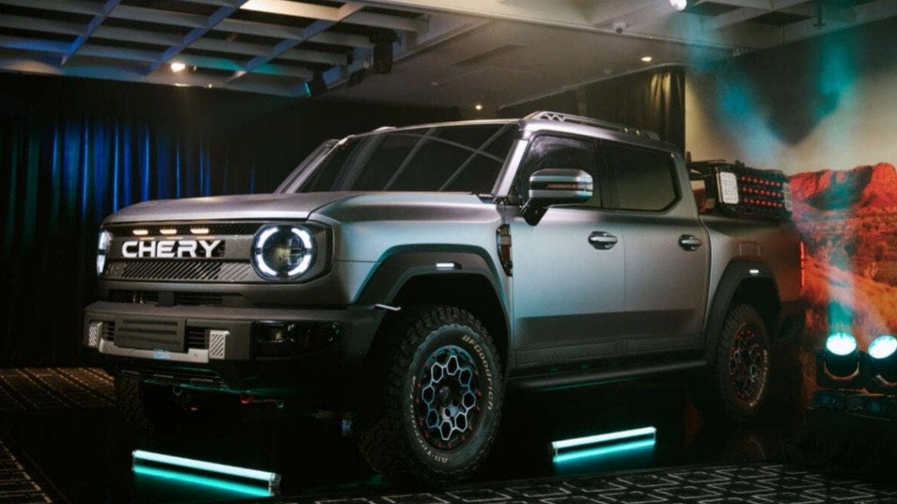 Chery Pick-Up tanıtıldı: Ford Ranger’e rakip geliyor!