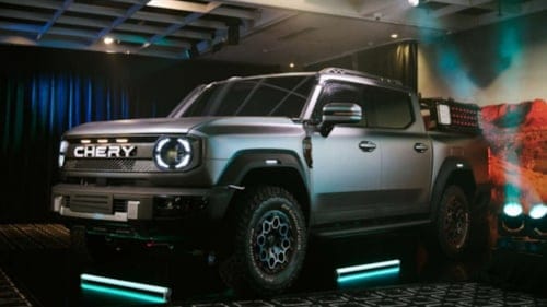 Chery Pick-Up tanıtıldı: Ford Ranger’e rakip geliyor!