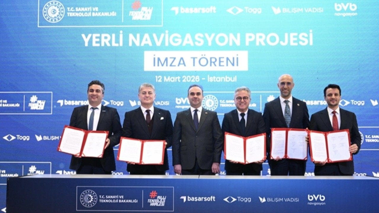 Togg'un yerli navigasyonu için iş birliği anlaşması imzalandı