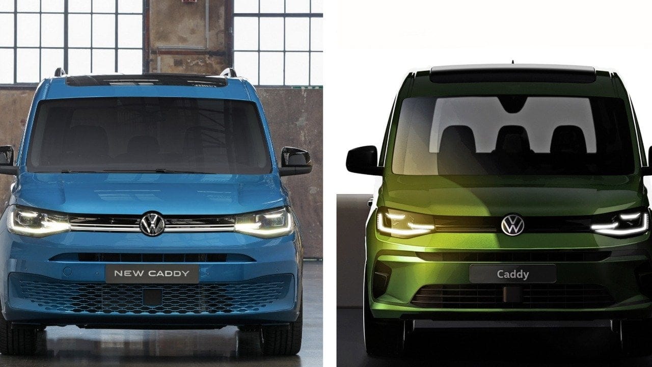 Volkswagen, Caddy ve Multivan T7'nin makyajlı versiyonlarını tanıttı