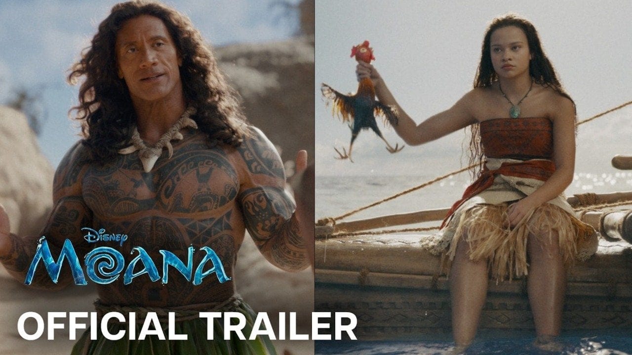 Disney'in yeni Moana filmi için ilk resmi fragman yayınlandı