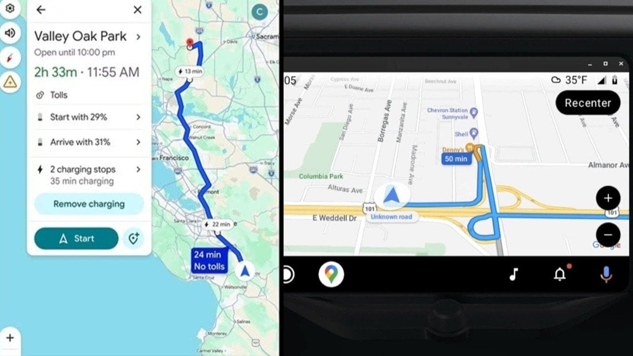 Google Maps’ten elektrikli araçlara akıllı destek: Şarj planlaması otomatikleşiyor