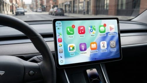 CarPlay'e Google Meet desteği geldi: Artık araç akranında