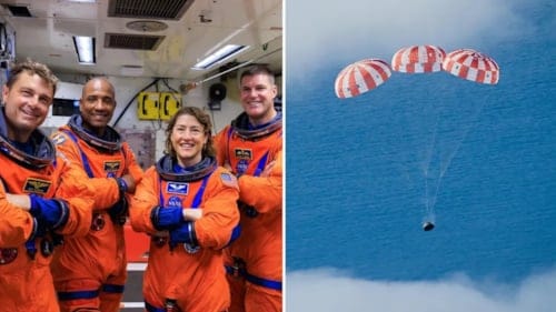 Artemis II mürettebatı 10 günlük Ay görevini başarıyla tamamladı