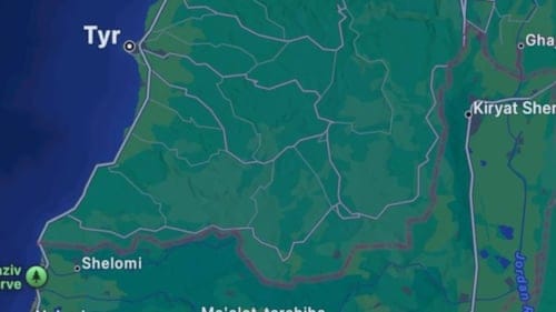 Apple Maps, Lübnan'ın güneyindeki bazı köy isimlerini kaldırıldı