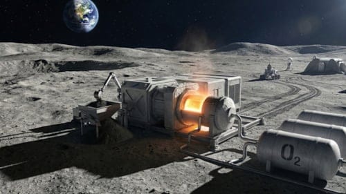 Blue Origin'den tarihi başarı! Ay'da oksijen üretimi gerçek oldu