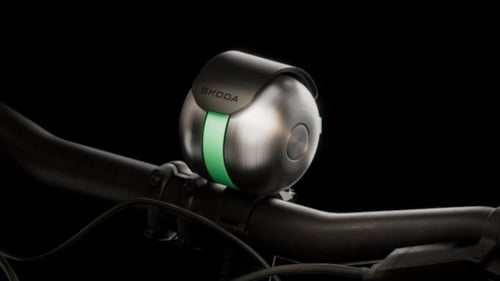 Škoda’dan dikkat çeken yenilik: “Duyulabilen” yeni nesil bisiklet zili tasarlandı!