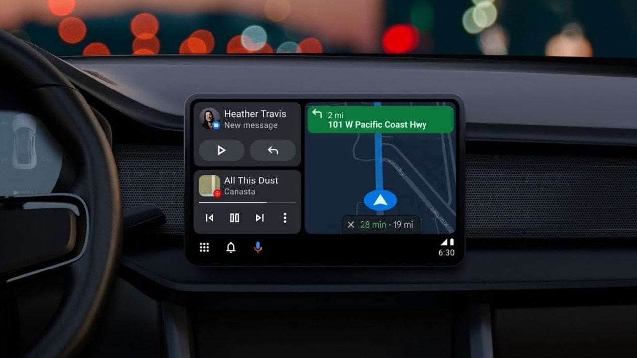 Google Haritalar Android Auto için yeni güncelleme yayınladı