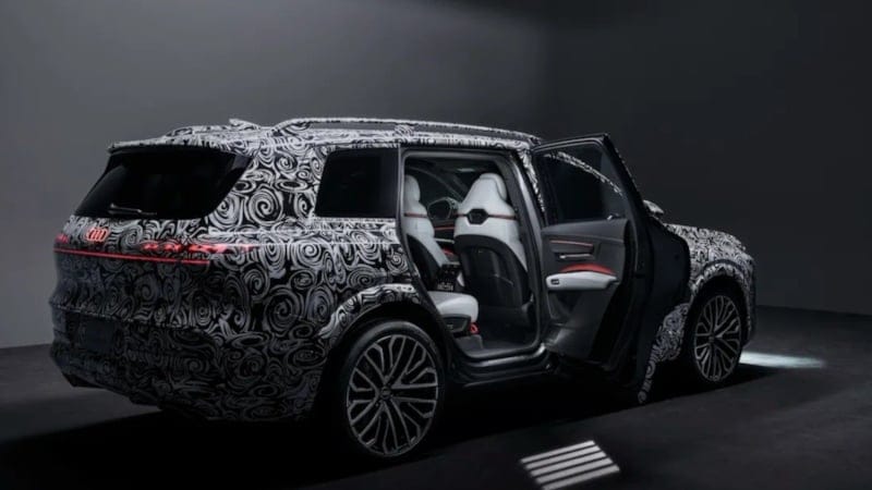 Audi Q9'un tanıtım öncesi ilk resmi görselleri yayınlandı