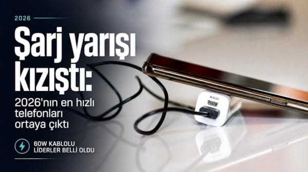 Şarj yarışı kızıştı: 2026’nın en hızlı telefonları ortaya çıktı