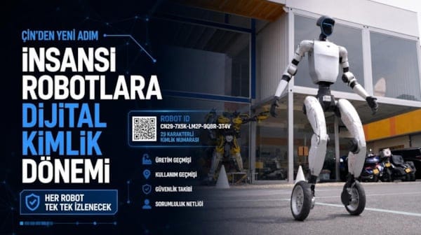 Çin’den insansı robotlara dijital kimlik dönemi: Her robot tek tek izlenecek