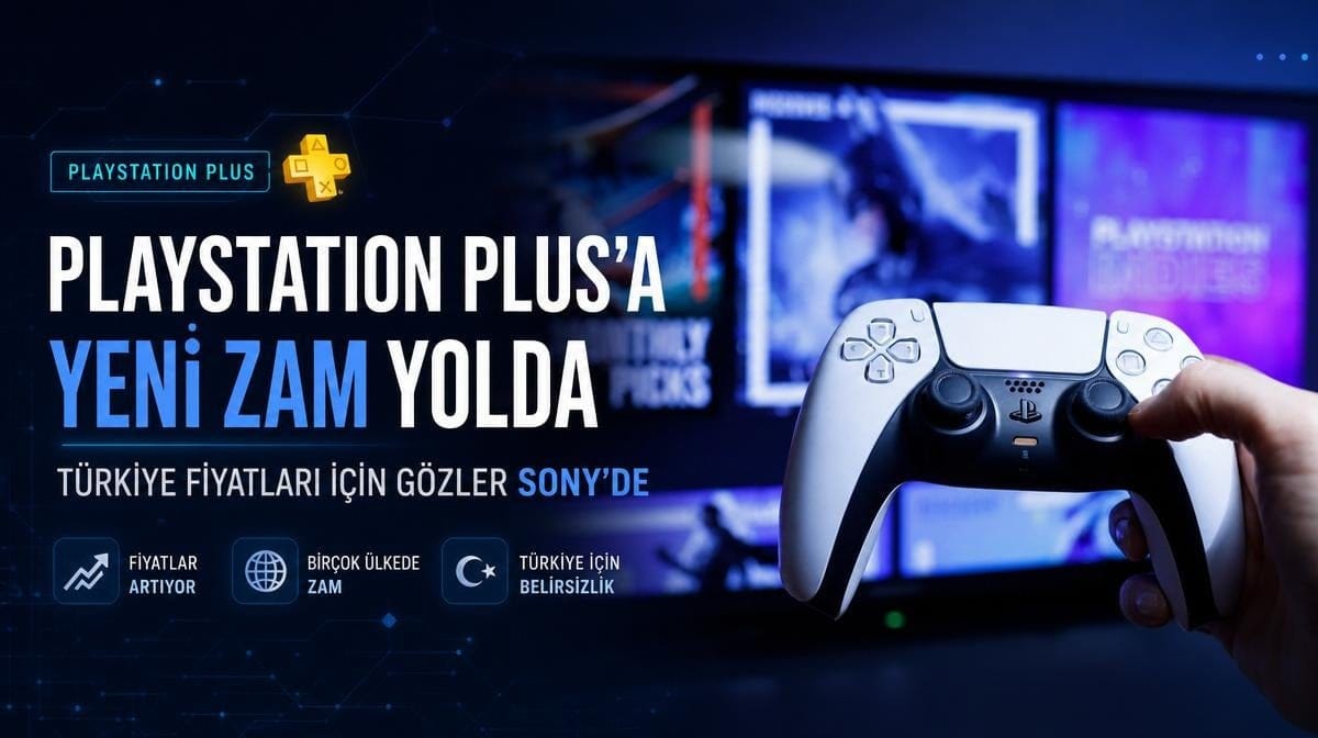 PlayStation Plus’a yeni zam yolda: Türkiye fiyatları için gözler Sony’de