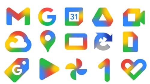 Google, gradyan ağırlıklı yeni ikon tasarımlarını sunmaya başladı