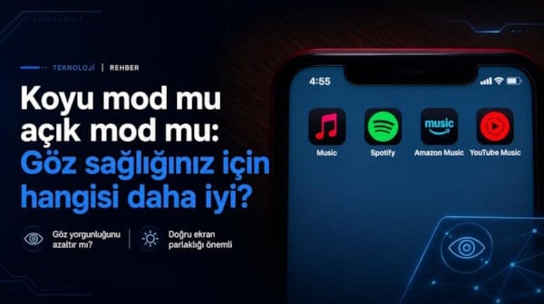 Koyu mod mu açık mod mu: Göz sağlığınız için hangisi daha iyi?
