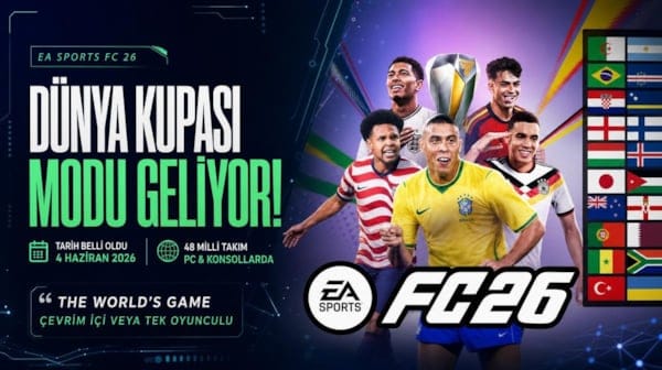 EA SPORTS FC 26'ya Dünya Kupası modu geliyor! Tarih belli oldu