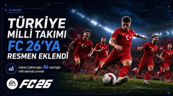 Türkiye Milli Takımı FC 26’ya resmen eklendi: İşte oyuncu reytingleri
