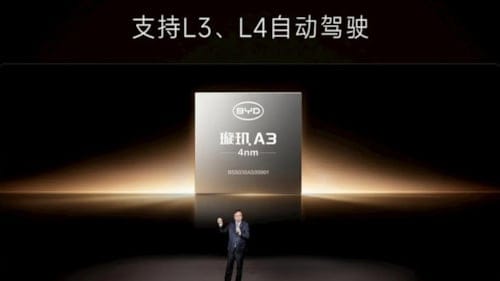BYD, Çin'in ilk şirket içi 4 nm otonom sürüş çipini tanıttı