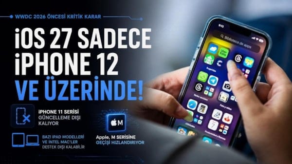 iOS kullanıcılarını üzecek haber: Apple bu cihazlara desteğini kesiyor!