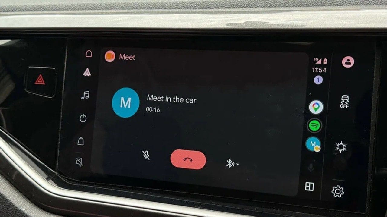 Google Meet artık Android Auto'da! Toplantılara tek dokunuşla katılabileceksiniz