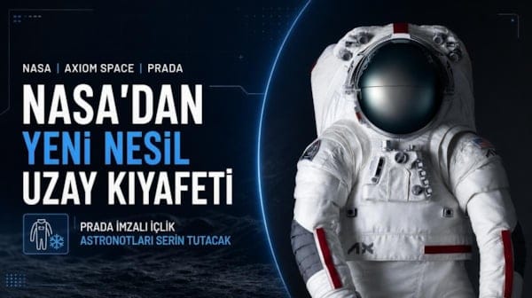 NASA’dan Ay görevleri için yeni nesil uzay kıyafeti: Prada imzalı içlik astronotları serin tutacak