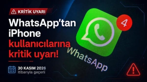 WhatsApp’tan iPhone kullanıcılarına kritik uyarı! Bu tarihten sonra bazı cihazlarda çalışmayacak