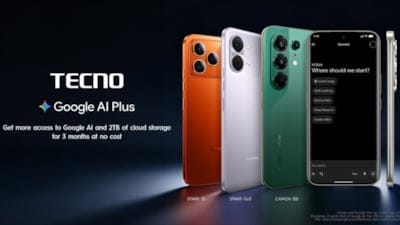 TECNO, yeni telefon alanlara 3 aylık Google AI Plus paketi verecek