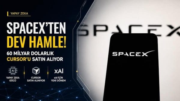 SpaceX'ten dev hamle! 60 milyar dolarlık Cursor’u satın alıyor